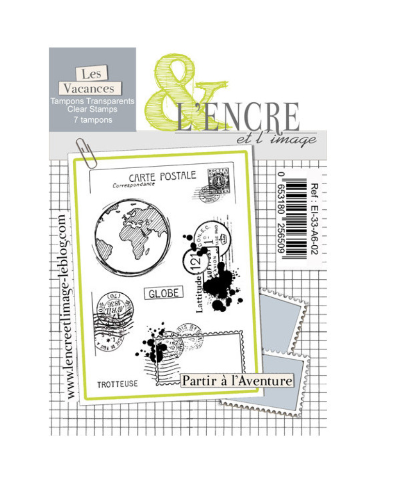 Let's Go Be Adventurers - Clear Stamp Set - L'encre et L'image