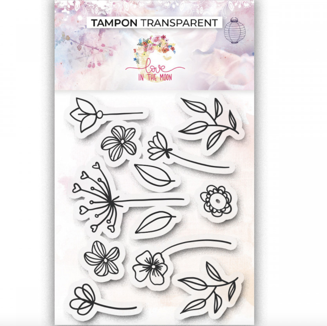 Wildflowers - Clear Stamp - Love In The Moon