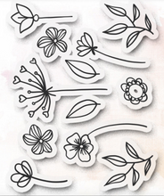 Wildflowers - Clear Stamp - Love In The Moon