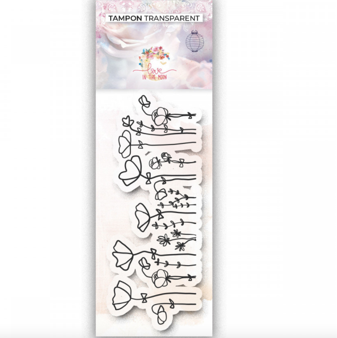 Poppies - Clear Stamp - Love In The Moon