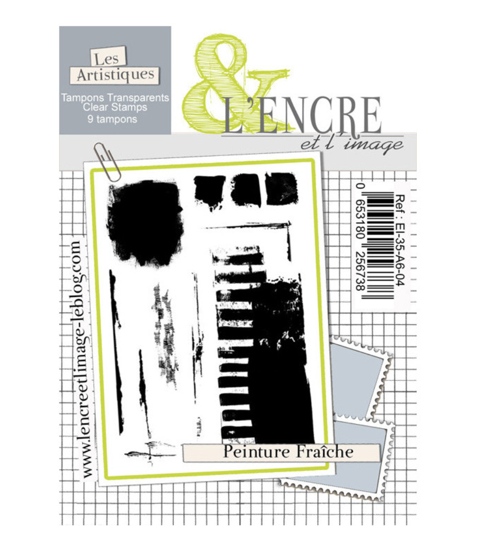 Fresh Paint - Clear Stamp Set - L'encre et L'image