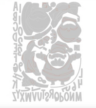 Die - Santa Greetings - Colorize by Tim Holtz - Thinlits Die Set 49PK -  Sizzix