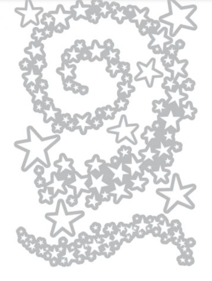 Die - Swirling Stars by Tim Holtz - Thinlits Die Set 9PK - Sizzix