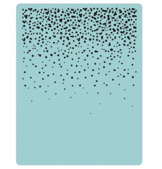 Embossing Folder - Snowfall Speckles by Tim Holtz - Sizzix