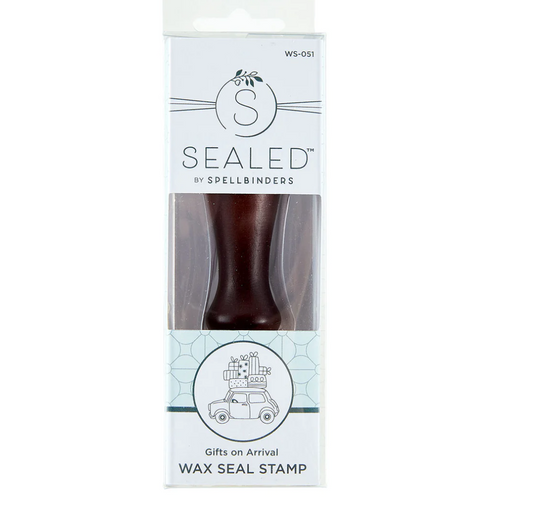 Wax Seal Stamp - Gifts on Arrival - Sealed For The Holiday Collection - Spellbinders