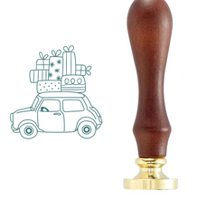 Wax Seal Stamp - Gifts on Arrival - Sealed For The Holiday Collection - Spellbinders