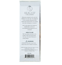 Wax Seal Stamp - Do Not Open - Sealed For The Holidays Collection - Spellbinders