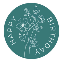 Wax Seal Stamp - Wildflower Happy Birthday - Sealed Collection - Spellbinders