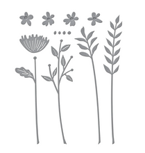 Die - Sealed Wildflowers - Floral Reflection Collection - Spellbinders