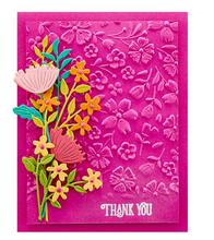 Die - Sealed Wildflowers - Floral Reflection Collection - Spellbinders