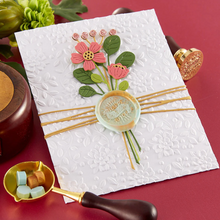 Die - Blooming Stems - Sealed For Summer Collection - Spellbinders