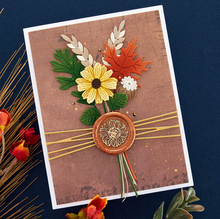 Die - Autumn Sealed Sprigs - Serenace of Autumn Collection - Spellbinders