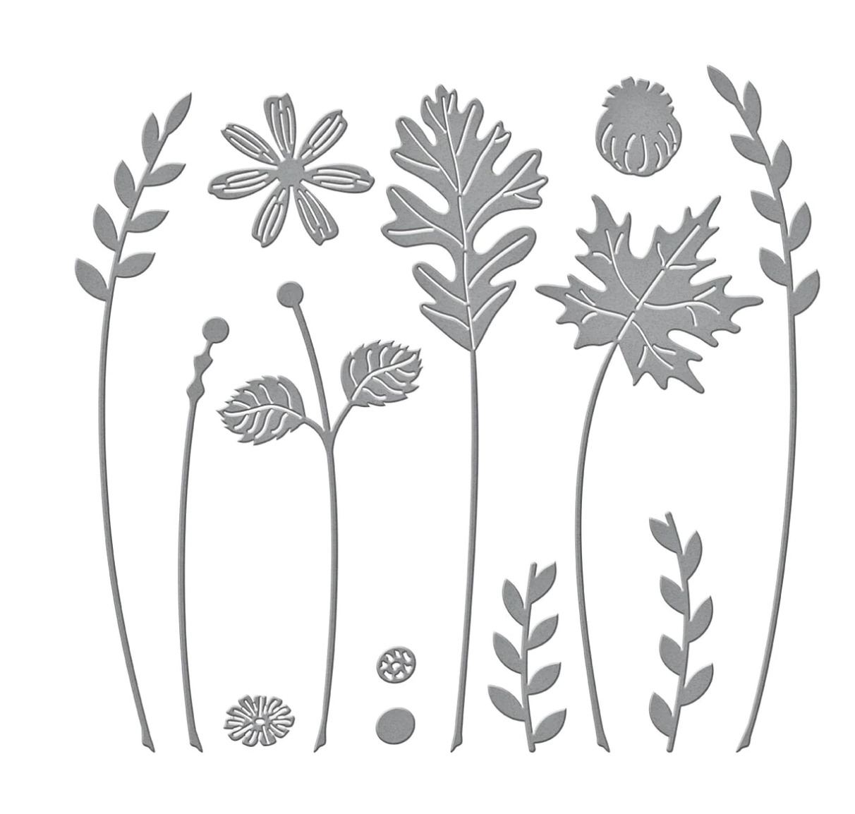 Die - Autumn Sealed Sprigs - Serenace of Autumn Collection - Spellbinders