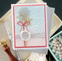 Die - Sealed Holiday Squiggles - Sealed For The Holidays Collection - Spellbinders