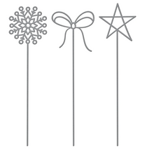 Die - Sealed Holiday Squiggles - Sealed For The Holidays Collection - Spellbinders