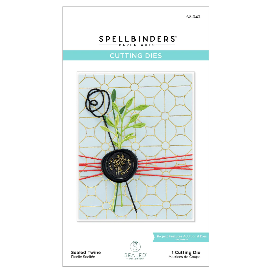 Die - Sealed Twine - Sealed For The Holidays Collection - Spellbinders
