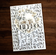 6x6 Inch - Morning Memories - Double Sided Paper - Paper Rose