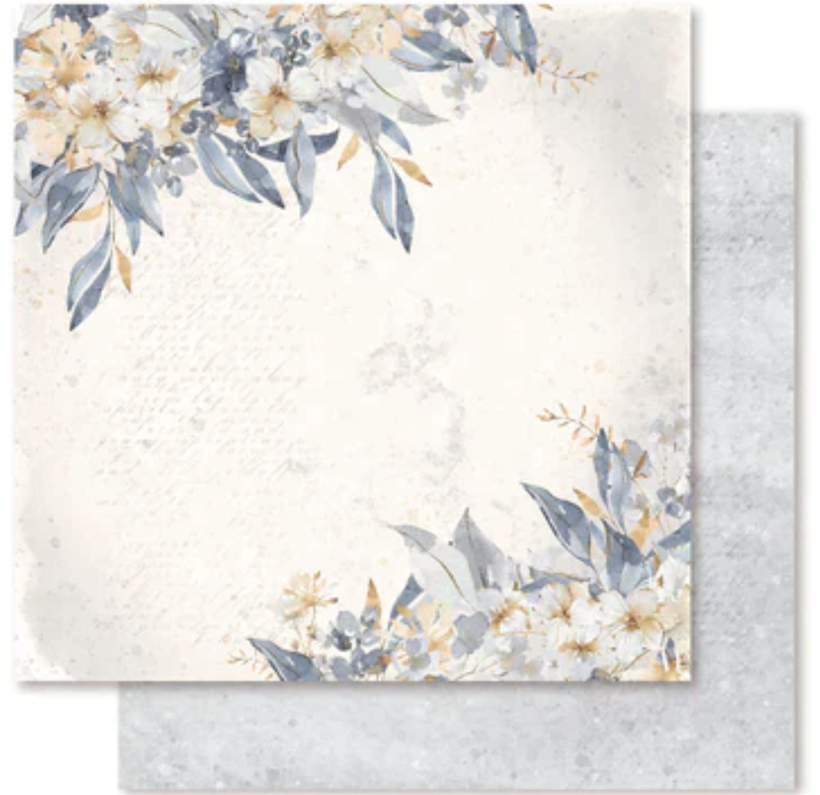 6x6 Inch - Morning Memories - Double Sided Paper - Paper Rose