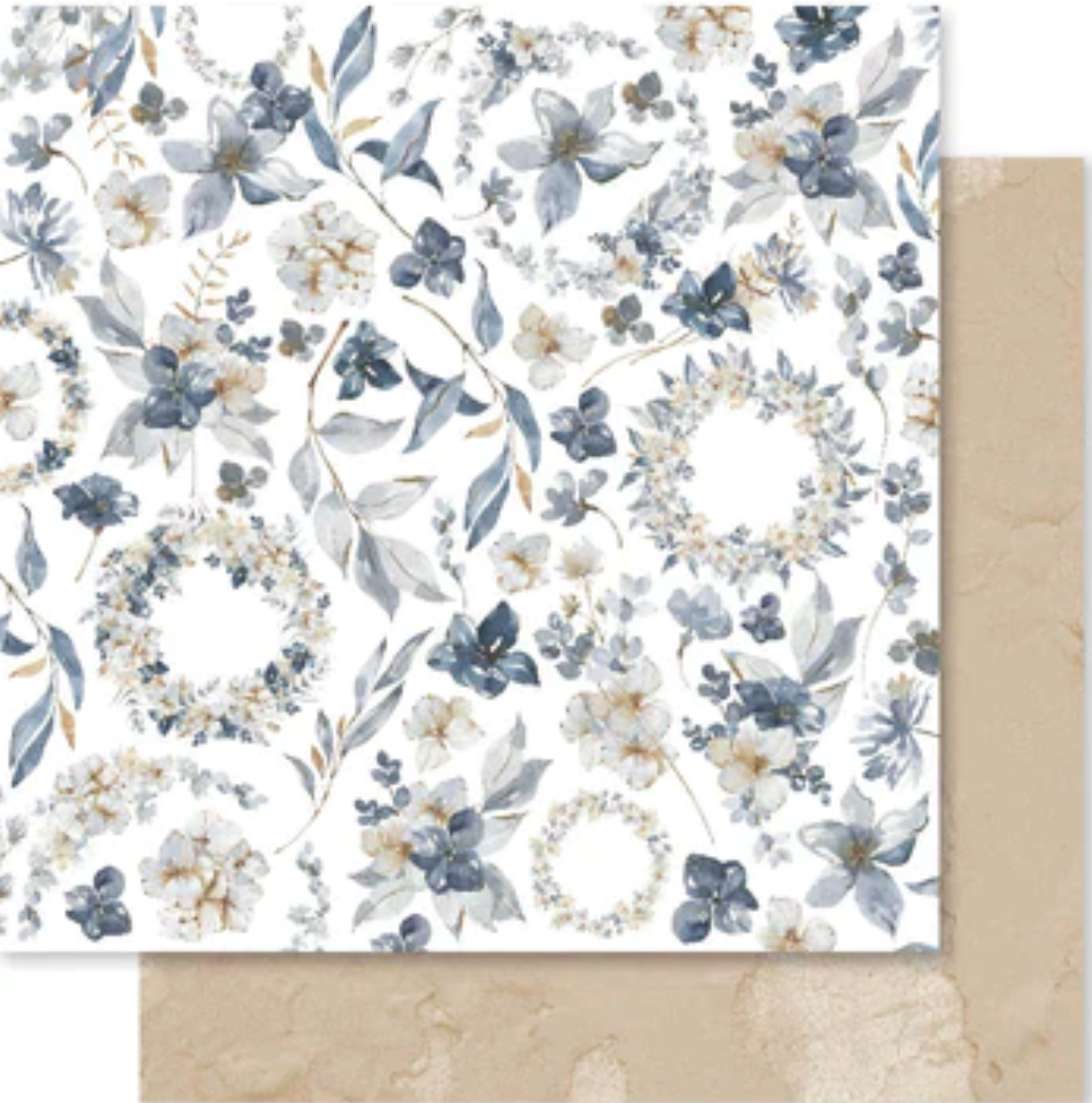 12 x 12 Inch - Morning Memories - Double Sided Paper - Paper Rose