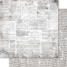 6x6 Inch - Fine Print - Double Sided Paper - Paper Rose