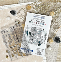Clear Stamp - TEXTURE REVE NORDIQUE - Chou and Flowers