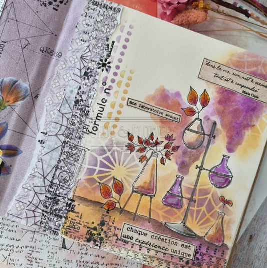 Clear Stamp - CLEAR FORMULE - Chou and Flowers
