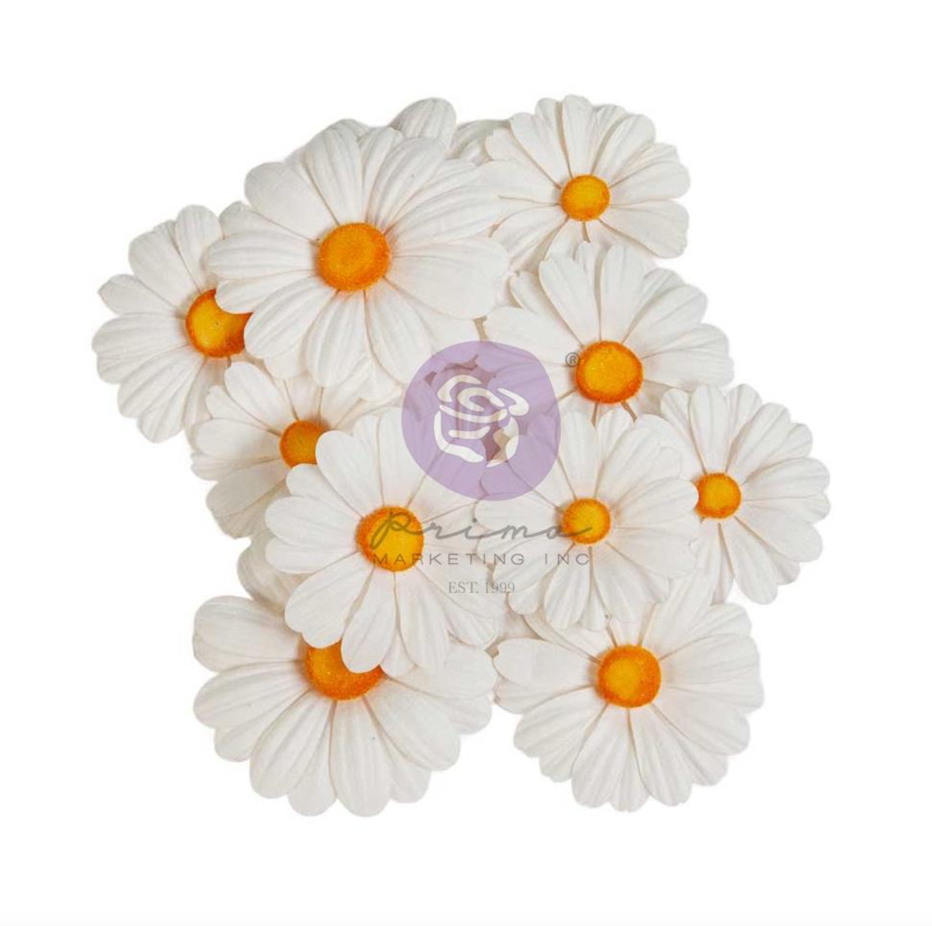 Paper Flowers - Garden Whispers - In Full Bloom - Prima Marketing -12/Pkg