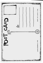 Clear Stamp - Post Card - Art By Marlene Signature Collection - Studio Light