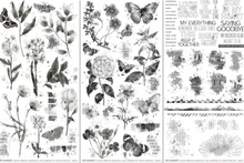 Rub-On Transfer Set - Color Swatch: Charcoal - 49 and Market