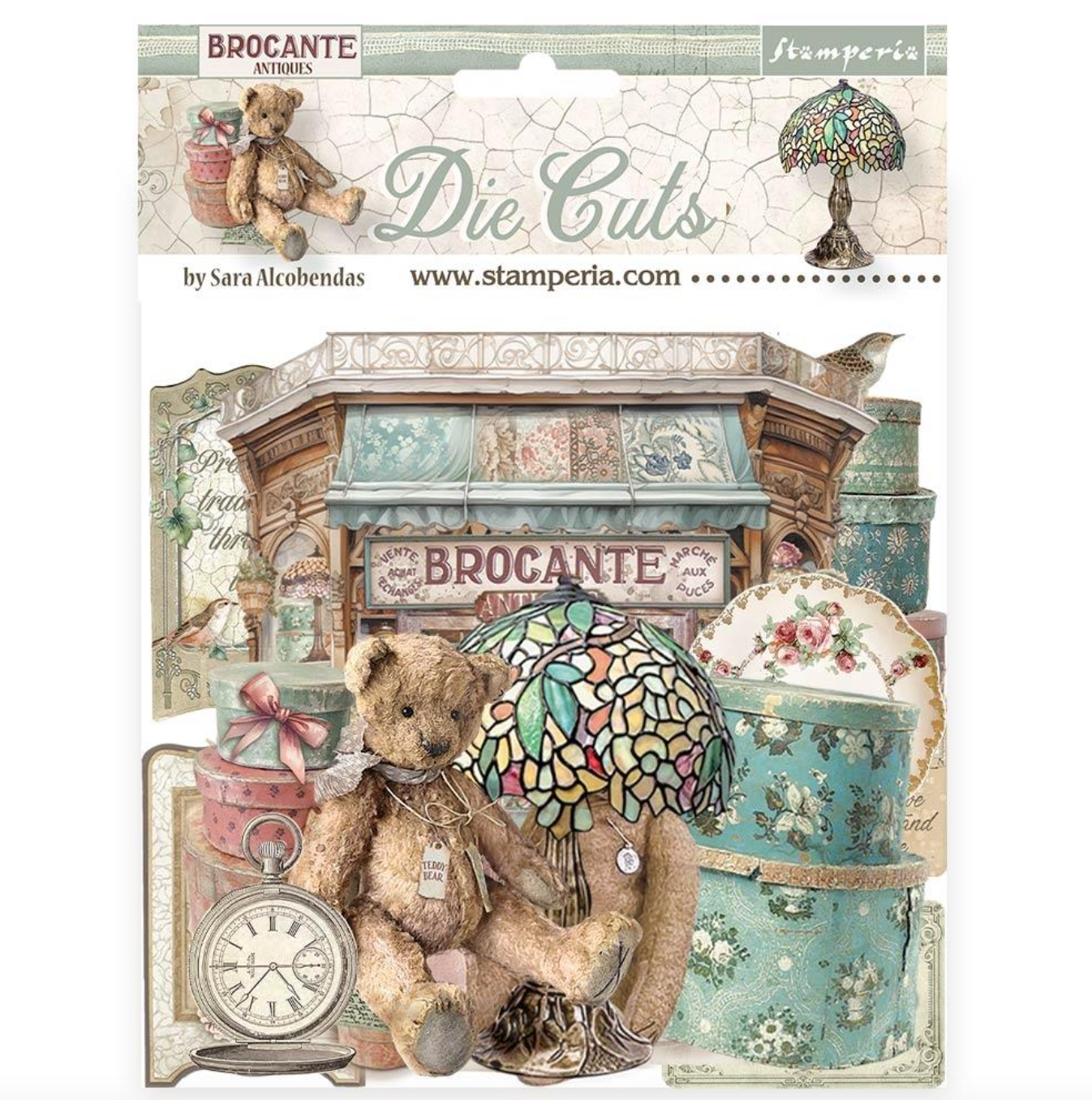 Die Cuts - Brocante - Stamperia