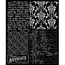 Stencil - 7.87 X9.84 Inch - Brocante Antiques Mixed Patterns - Stamperia