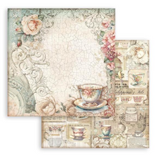 8x8 - Brocante Antique - Double-Sided Paper Pad - 10/Pkg - Stamperia