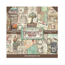 8x8 - Brocante Antique - Double-Sided Paper Pad - 10/Pkg - Stamperia