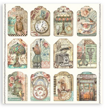 8x8 - 22/Pkg - Brocante Antique - Single-Sided Paper Pad 8