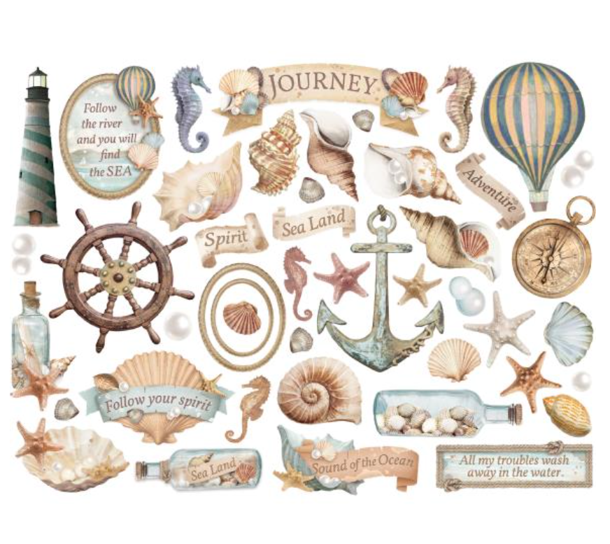 Die Cuts - Sea Land - Stamperia