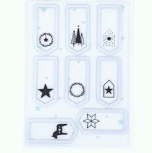 Cut & Emboss Folder - Christmas Flags - Fähnchen - Creative Depot