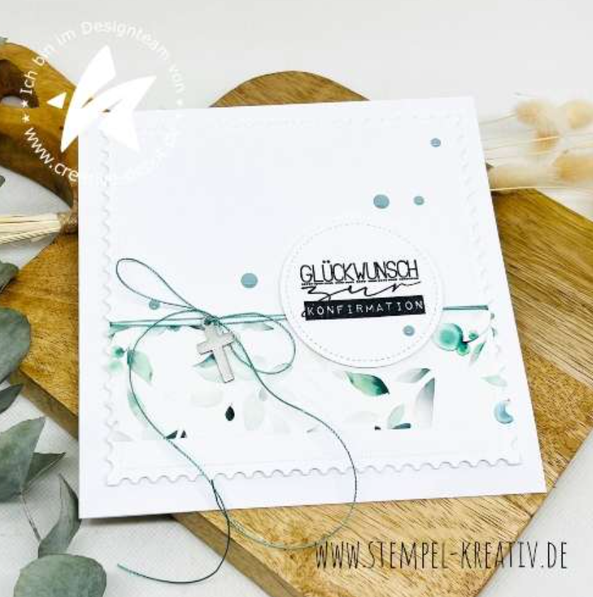 Washi Tape - Spring Leaves - 4 cm - Creative Depot