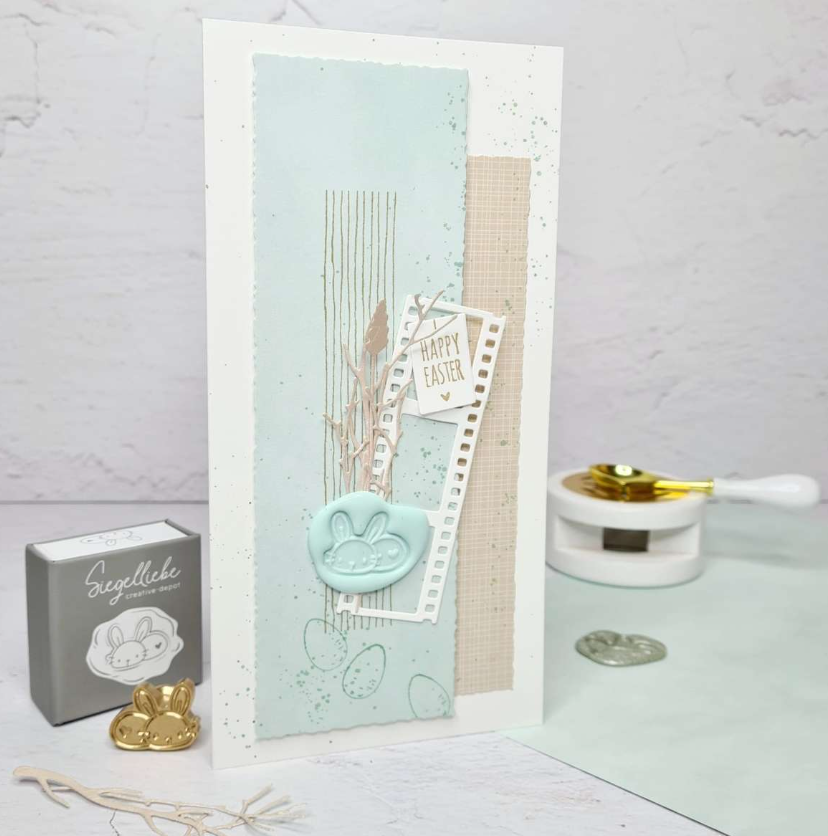 Wax Seal Stamp - Bunny With Heart - Creative Depot