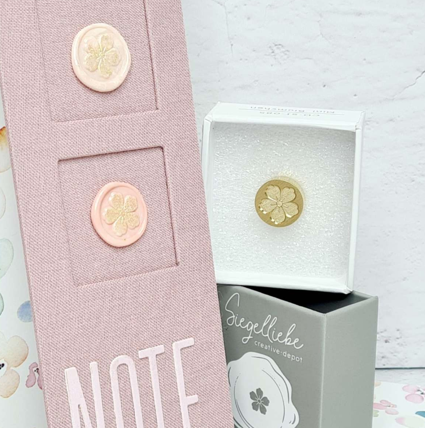 Wax Seal Stamp - Mini Flower - Creative Depot