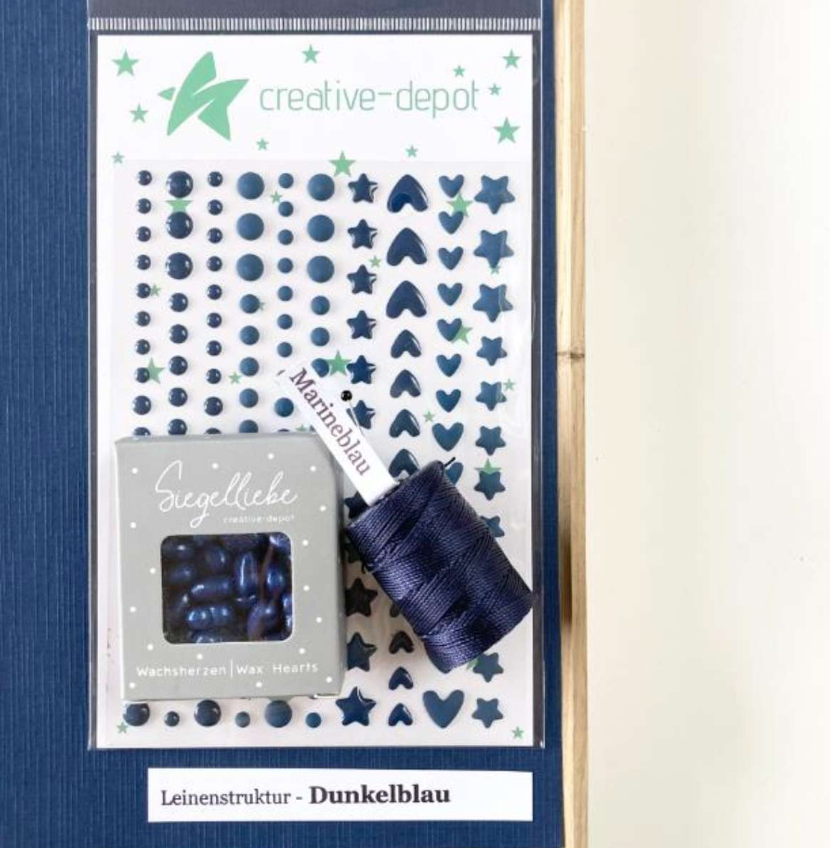 Wax Hearts For Seal Stamps - Royal Blue - Creative Depot