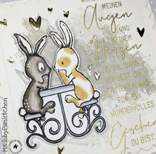 Clear Stamp Set - My Valentines Bunny II - A5 - Creative Depot