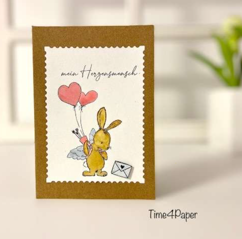Clear Stamp Set - My Valentines Bunny II - A5 - Creative Depot
