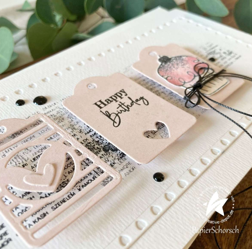 Die - Cute Heart Tags - Creative Depot