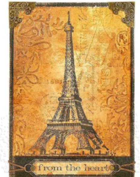 Stamp Set - Paris Memoir - Tim Holtz Cling Mount Stamps - Stampers Anonymous