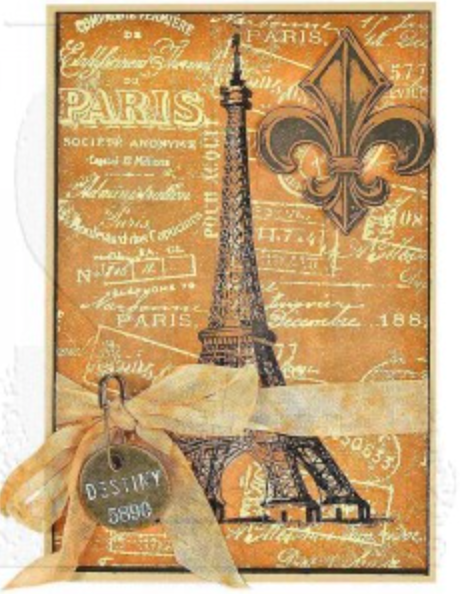 Stamp Set - Paris Memoir - Tim Holtz Cling Mount Stamps - Stampers Anonymous