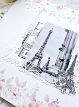 Pola And Her Roses - Wooden Mount Rubber Stamp - Florilèges Design