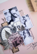 Pola And Her Roses - Wooden Mount Rubber Stamp - Florilèges Design