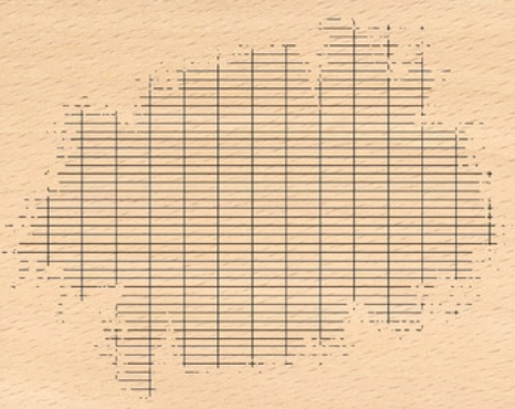 Notebook - Wooden Mount Rubber Stamp - Florilèges Design