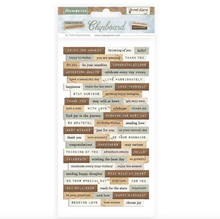 Adhesive Chipboard - Secret Diary - 6X12 Inch - Create Happiness - Stamperia