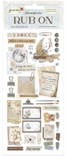 Rub Ons - Secret Diary - Notes & Labels - Create Happiness - Stamperia